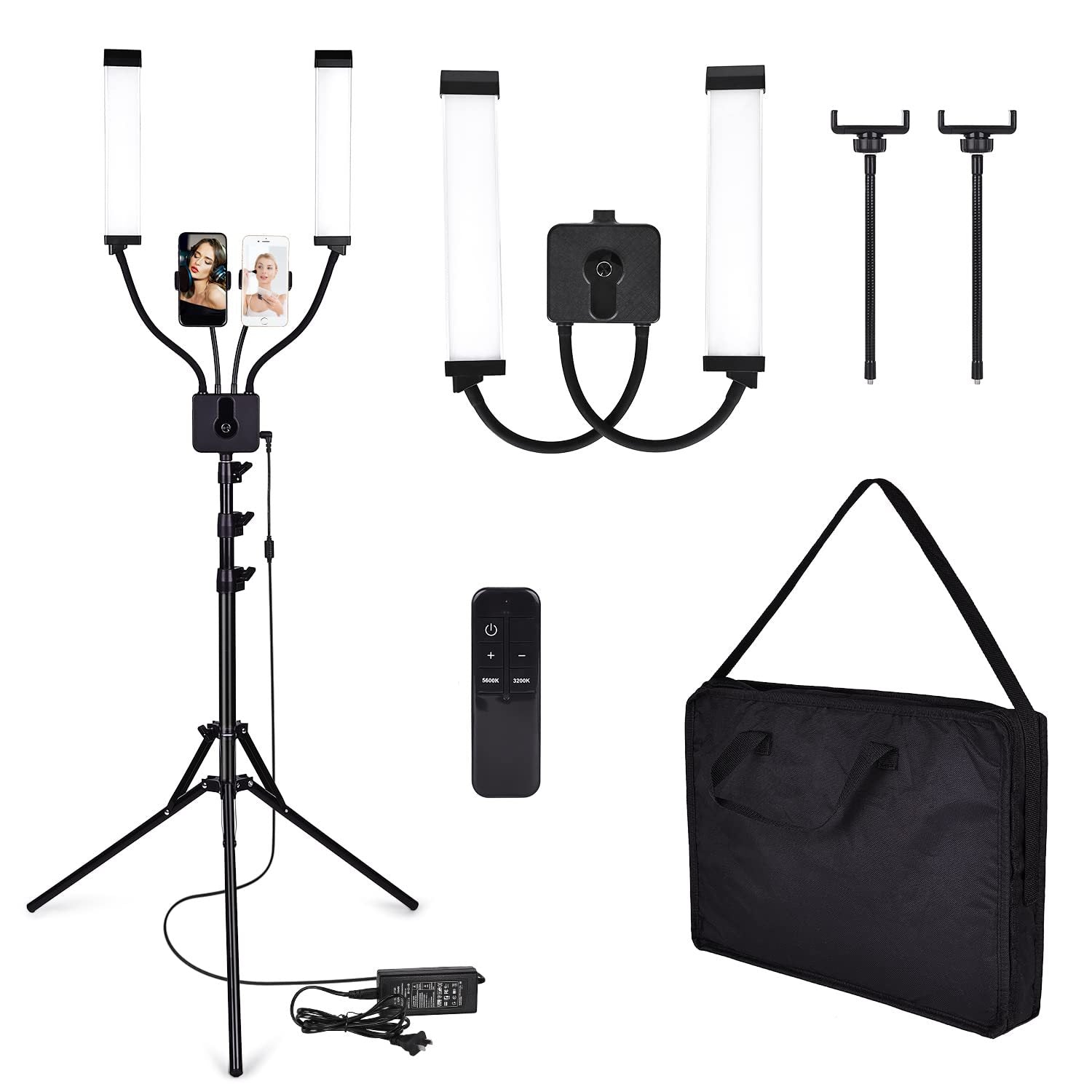 Dual-Arm LED Photography Fill Light